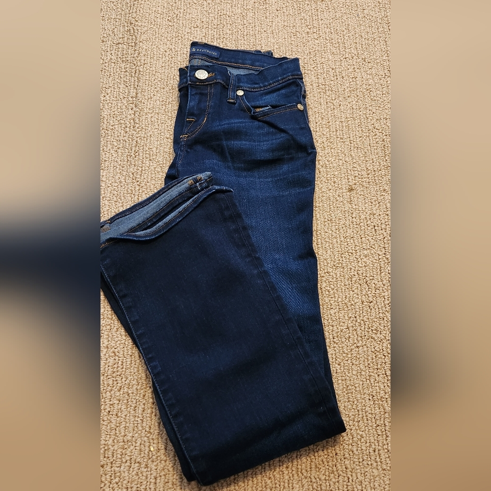 Rock and Republic Kasandra Bootcut Denim Jeans Size 4 Short